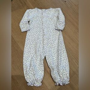 Kissy Kissy Purple Floral Baby Outfit